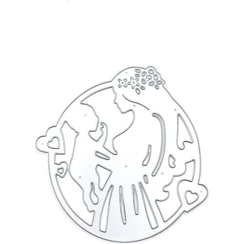 Julyarts Mother And Baby Dies Scrapbooking Nouveau Arrivage 2020 Stencils Mould Blade Punch Stencils Dies