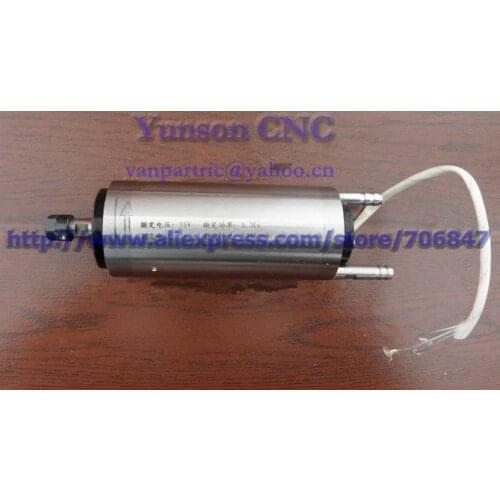 300W 0.3KW 1/2HP 1000Hz ER8 collet 48mm diameter max.60000rpm water cooled cooling spindle motor for PCB board drilling work