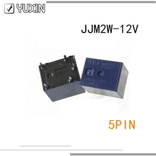 5PCS/lot 100%Original or New Relay JJM2W-12V JJM2W 12V JJM2W-9V JJM2W 9V 9VDC 12VDC 5PIN