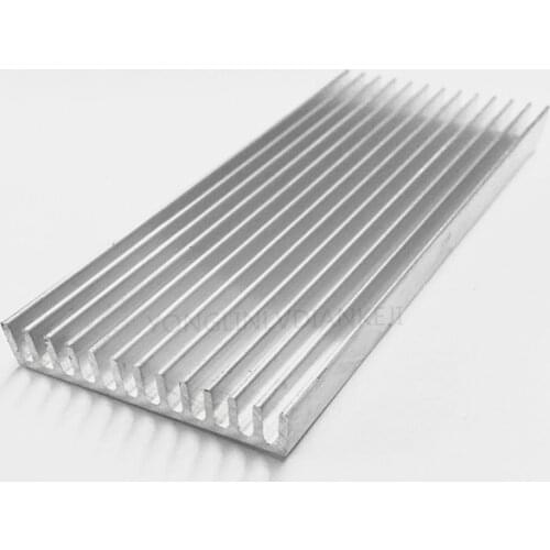 Aluminium Radiating Fin Cooling Heatsink 40*11-100MM for LED Power Transistor Electrical Radiator Chip