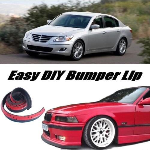 NOVOVISU For Hyundai Rohens / Genesis Bumper Lip / Front Spoiler Deflector For Car Tuning View / Body Kit / Strip Skirt