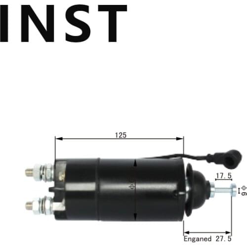 ELECTROMAGNETIC SWTICH SOLENOID FOR 12V 053400-6030 053400-4530 132641 66-8202 0465000010 0534001560 0534001720