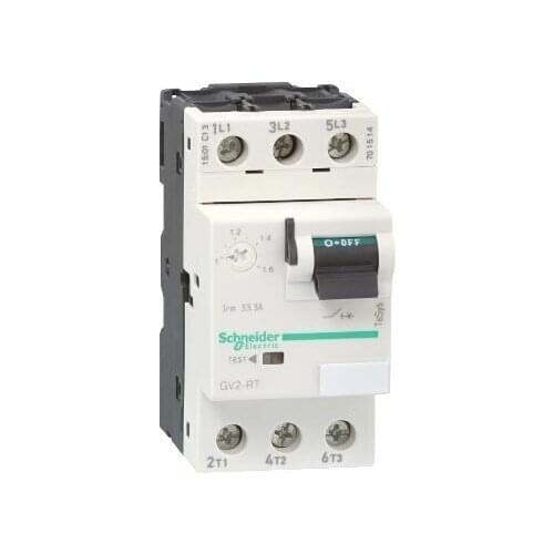 GV2-RT14 GV2RT14 Motor circuit breaker, TeSys GV2, 3P, 6-10 A, thermal magnetic, screw clamp terminals