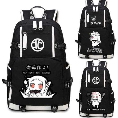 Kantai Collection Backpack Cosplay Anime Canvas Bag Luminous Schoolbag Travel Bags