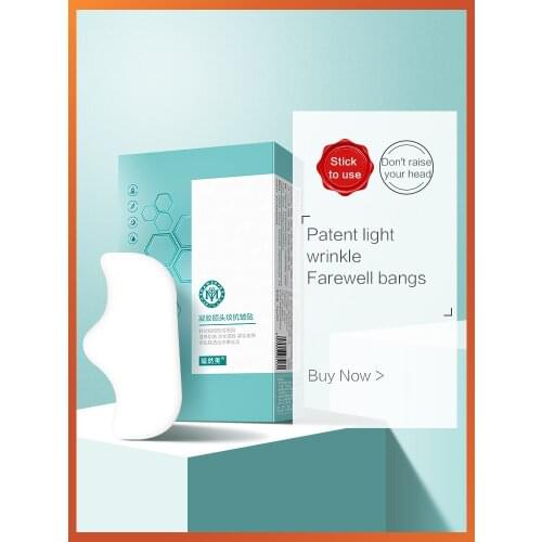 Anti-wrinkle eye cream reusable silicone invisible anti-aging eliminate and prevent facial wrinkles