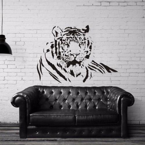Tiger Wall Sticker Decal Posters Vinyl Wall Art Decals Decoration Decal Decor Mural Tiger Car Sticker