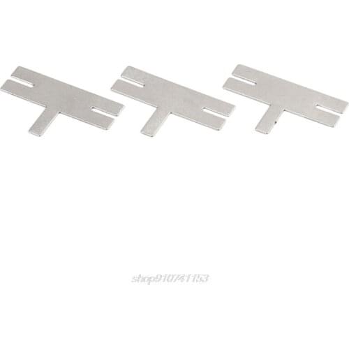 Shaped 100 Pcs Nickel Sheets Long Battery Spot Welding Machine Welder Washers Nickel Plated Steel Strap Strip MY27 21 Dropship