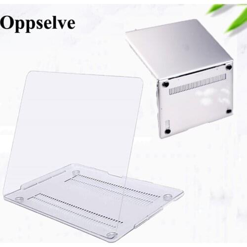 Transparent Hard PC Case Protect For Macbook Air Retina Pro 11 12 13 15 16 Touch Bar A1932 A2179 A2159 A1466 A1369 Cover Coque