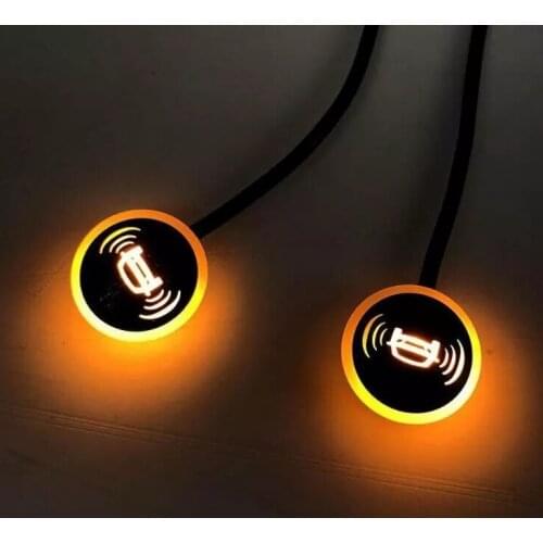 24GHz Blind spot detection system microwave BSD BSM car blind spot alarm anti-collision system with led alert