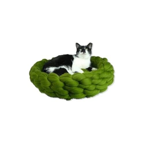 Brand New Hand woven crochet Pet Dog Bed House For Small Medium Dogs Pet Products House dog kennel