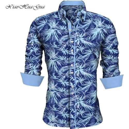 Xiaohuagua Mens Casual Shirts
