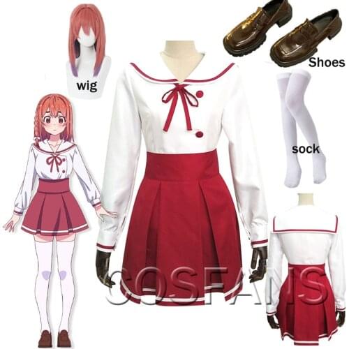 Anime Rent A Girlfriend Kanojo Okarishimasu Sakurasawa Sumi Cosplay Costume Women School Uniform Dress Halloween Carnival Outfit