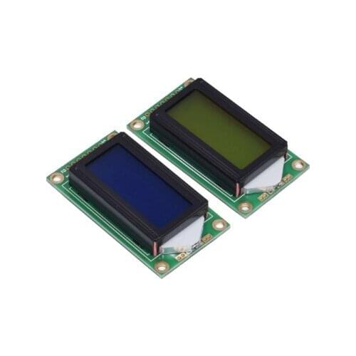 10PCS 0802 LCD Module 8 x 2 Character Display 3.3V / 5V LED LCD Backlight for arduino Diy Kit