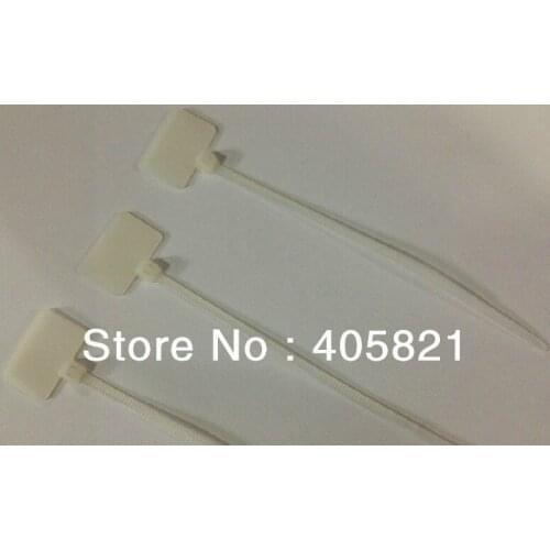 1000pcs/bag 3*100 Marker nylon cable ties/ label plate size 13mm*L20MM