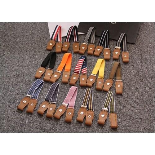 360pcs/lot childrens boy and girls leather Buckle elastic belts/Adjustable waist belt