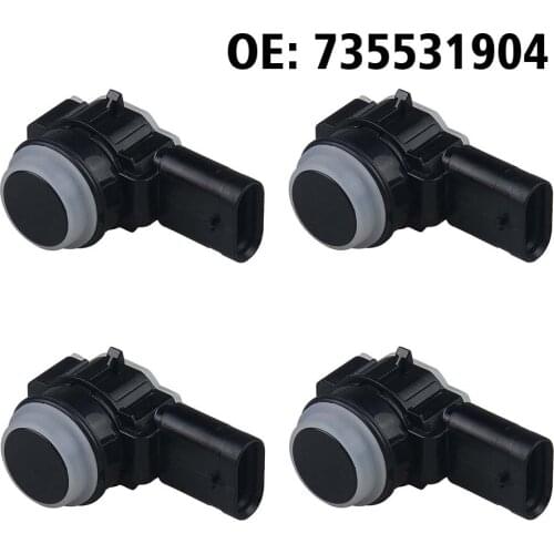 4pcs/lot PDC Parking Sensor Parktronic 735531904 For FIAT Panda 3 500 500X 500L 2012 2013 2014