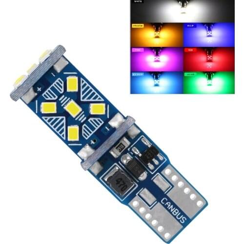 12v canbus W5W led T10 car light Led filament auto led reading dome bulb lamp DRL car styling 12v