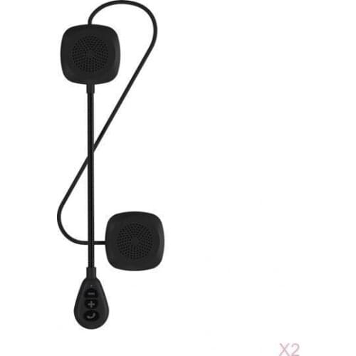 Bluetooth5.0 Helmet Headset Speaker Accessory Motorcycle Intercom 2x