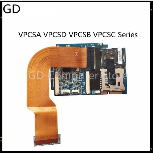 GD Original For Sony VAIO VPCSA VPCSD VPCSB VPCSC SD Card Reader Board With Cable V030_MP_MSSD_FPC-245 PCG-41217T PCG-41219V