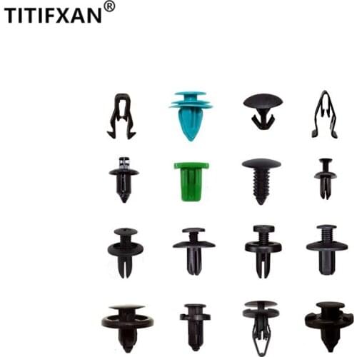 Mixed Auto Fender Bumper Door Panel Trim Roof Cover Trunk Wheel Arch Seal Strip Navigation Center Console Plastic Clip Fastener