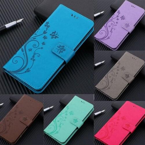 Embossed Butterfly Patterned Leather Wallet Phone Case Cover on for Samsung A10S S20 A20S A51 S10 Lite 2020 Magnetic Flip Coque