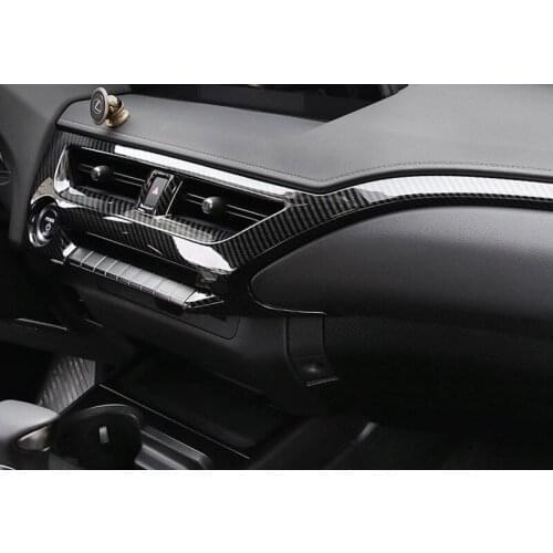 Fit for Lexus ux260h center console trim frame for 200E interior modification for ux300e air outlet sticker