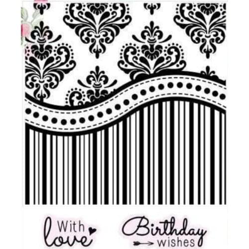 Happy Birthday Clear Stamp Or stamp for DIY Scrapbooking/Card Making/Kids Fun Decoration Supplies A325