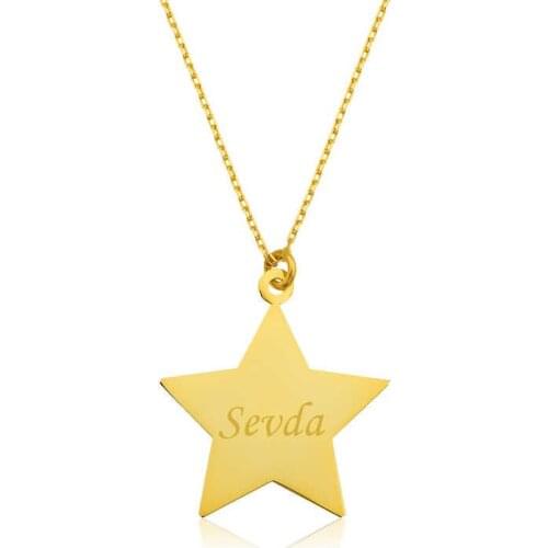 Tevuli 925 Sterling Silver Personalized Is Star Necklace