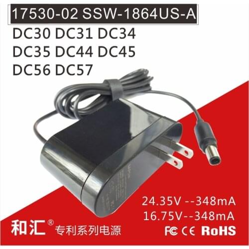 Brand New 17530-02 SSW-1864US-A AC adapter Charger for Dyson DC30 DC31 DC34 DC35 DC44 DC45 DC56 DC57 free shipping