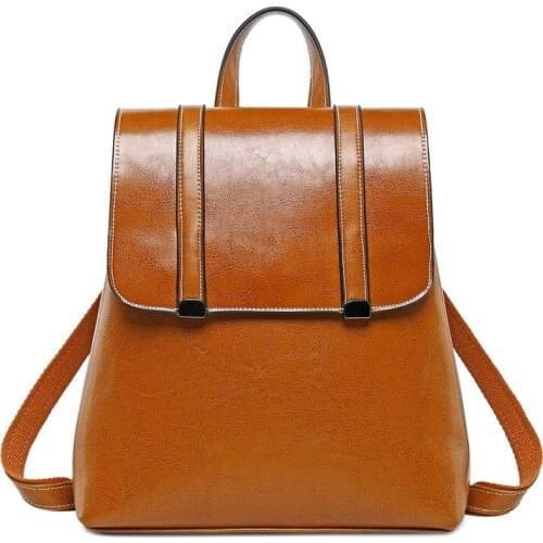 Women Backpack Female Genuine Leather Backpacks Ladies Sac A Dos School Bags for Girls Large Capacity Travel Back Pack Rucksacks