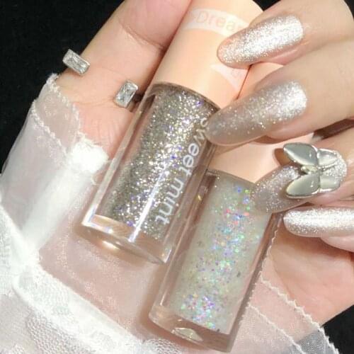 Liquid Eyeshadow Glitter Shimmer Makeup Eye Shadow Palette Diamond High Light Silkworm Brightening Stick Liquid Shiny Cosmetics