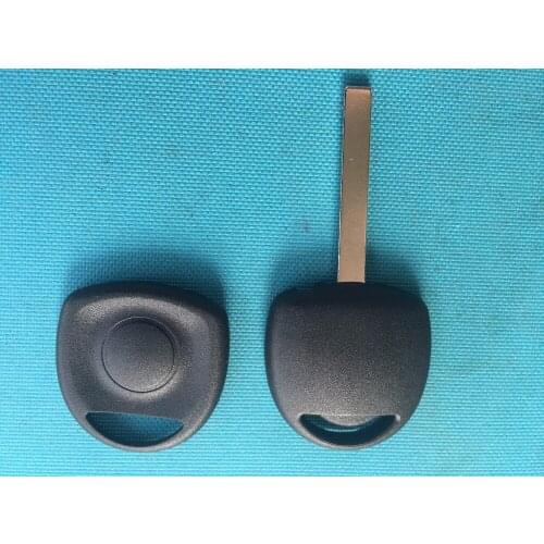 1Pcs Of New Replacement Key Shell Fits For Opel Vauxhall Transponder Case With Uncut HU100 Blade No Logo Blank Car Accessories