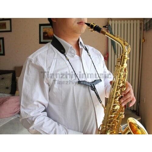 10 Pcs New Black Nylon Sax Shoulder Neck Strap Sax Sling
