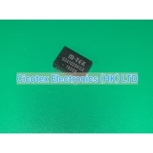 5pcs/lot G24102SKGX SOP24 G24102S KGX NETWORK FILTER TRANSFORMER G24102 SKGX SMD24 24102 G 24102SKGX