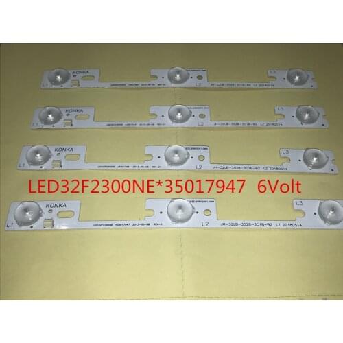 4PCS/LOT new and original for Konka LED32F2300NE light bar,35017947 backlight lamp LED strip 6v