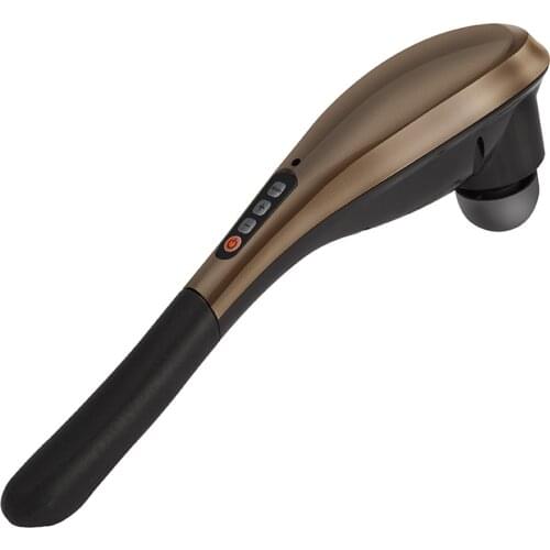 Wireless Dolphin Electric Head Shoulder Back Massager Heating stick Massager Full Body Electronic Massage Stress Release Relax