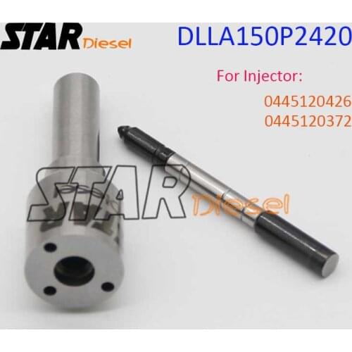 Star Diesel DLLA150P2420 Black Coated Injector Nozzle Tip 0 433 172 420 Injector Sprayer assy for BOSCH 0445120426 0445120372
