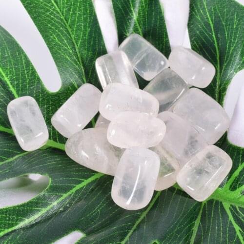 100 g Rock Quartz Tumbled Stone Irregular Polishing Natural Rock Mineral Bead For Chakra Healing Home Decoration Accessories