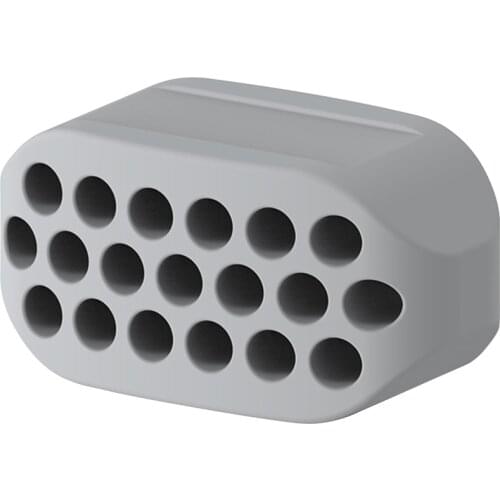 Face Jaw Muscle Exerciser Silicone Slim Fitness Facial Line Trainer (Grey)