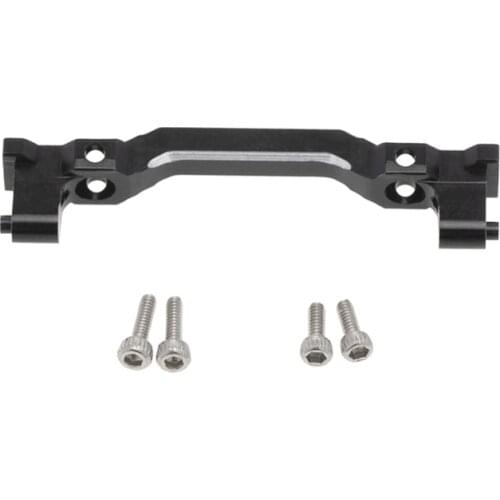 Metal Front Bumper Mount Frame Crossmember Upgrade Parts for 1/24 RC Crawler Axial SCX24 90081 AXI00002 Accessories