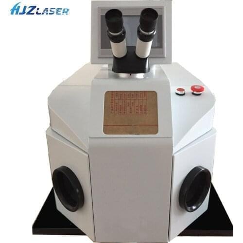 Metals Alloys Pearl Diamond Pendant Ring Necklace Jewelry High Precision Built-in Water Chiller YAG Laser Spot Welding Machine