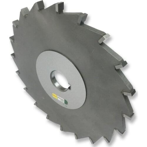 MZG Cutting Straight-Tooth 75-200mm Welding Edge Type Tungsten Steel Side Milling Cutter, T-groove Milling Cutter Processing