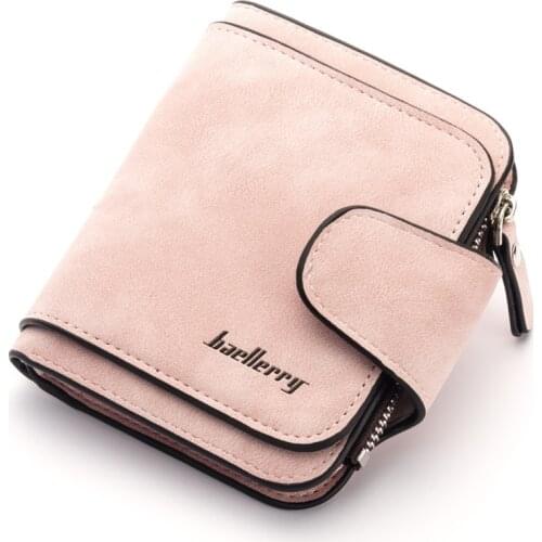 2021 New Fashion Designer Matte Leather Wallet Women Short Coin Pocket Card Holder Small Ladies Purse Money Bag Women Wallets