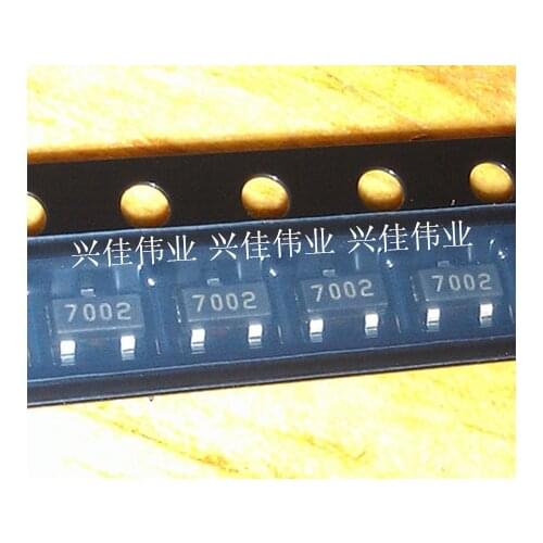 Original 100pcs/ 2N7002 702/7002SOT23