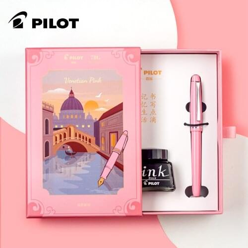 PILOT 2020 Limited FP-78G+ Italian Style Series Fountain Pen for Students Special Adult Calligraphy Gift Box with Ink