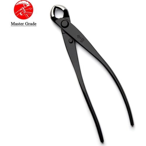 Master grade 180 mm knob cutter concave edge cutter High-Carbon Alloy Steel bonsai tools made by TianBonsai company
