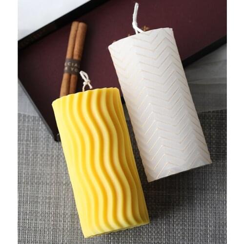 Silicone Aromatherapy Candle Mold INS Rectangular Soap Candle Mold Christmas Decoration Making Accessories