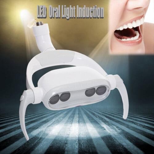Dental Oral Light Lamp LED Induction for Clinic Dental Chair Light Joint 22mm Dental Clinic Dentistry Lamp 4 Bulb