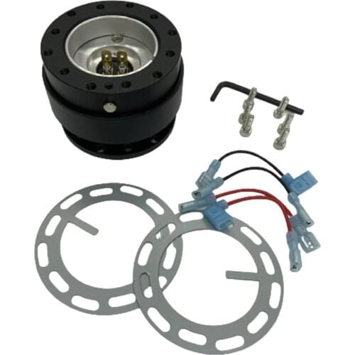 Universal Aluminum Steering Wheel Quick Release Hub Adapter Boss Snap Off Tools