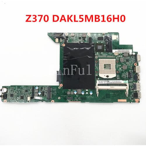 High quality For Z370 laptop motherboard DAKL5MB16H0 100% full Tested